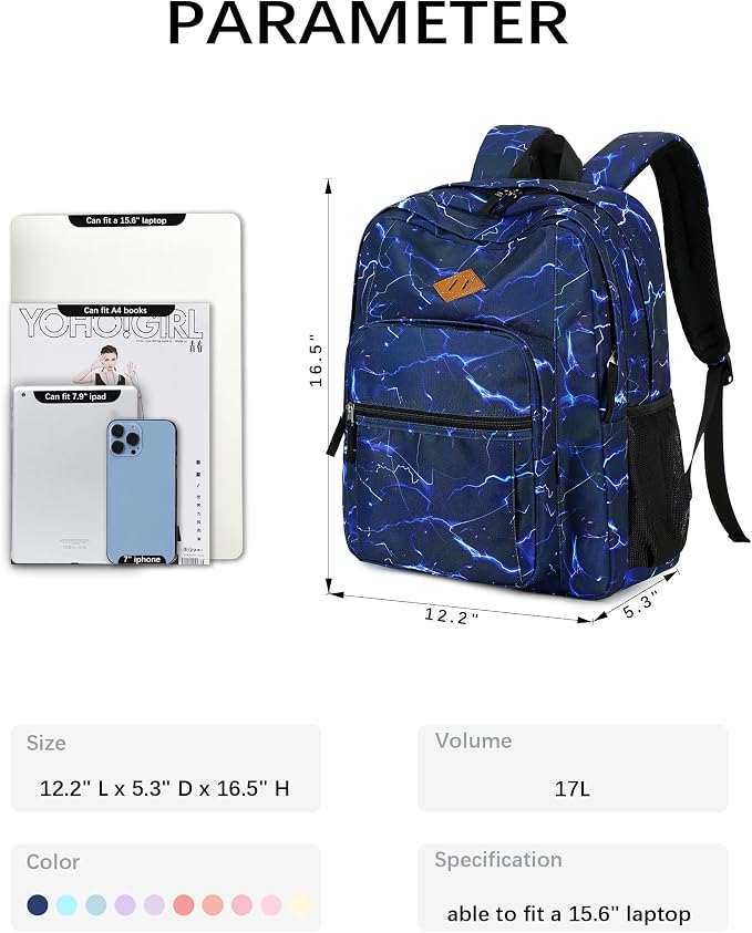 abshoo Classical Basic Travel Backpack - Image 6
