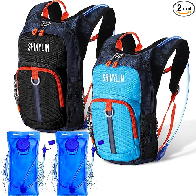 Shinylin 2 Pcs Kids Hydration Backpack by Shinylin