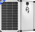 Voltset 100W 12V Solar Panel, High Efficiency 9BB Cell Monocrystalline Solar by Voltset