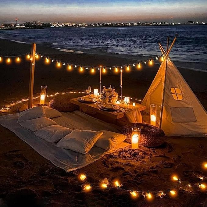 Stright 55FT Solar String Lights Outside Waterproof Remote Control - Image 6