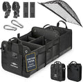 3-Section Car Trunk Organizer XL – Large Modular Auto Storage Bin, Foldable by DURABLEZ
