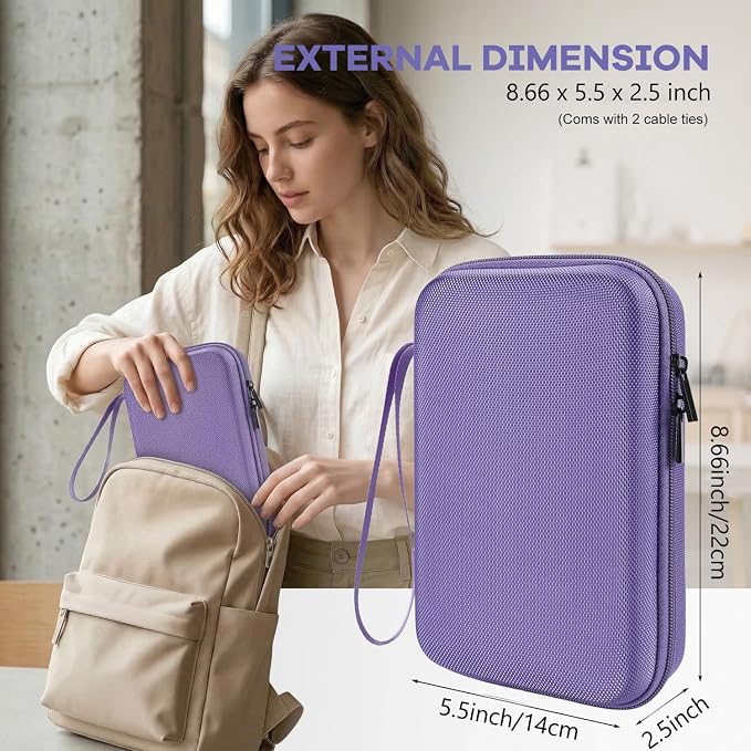 Hard Travel Electronic Organizer Case - Image 2