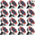 btfarm 16 Pack Solar Lights Outdoor, 8 LED Solar Ground Lights IP65 Waterproof by btfarmdecorativelighting