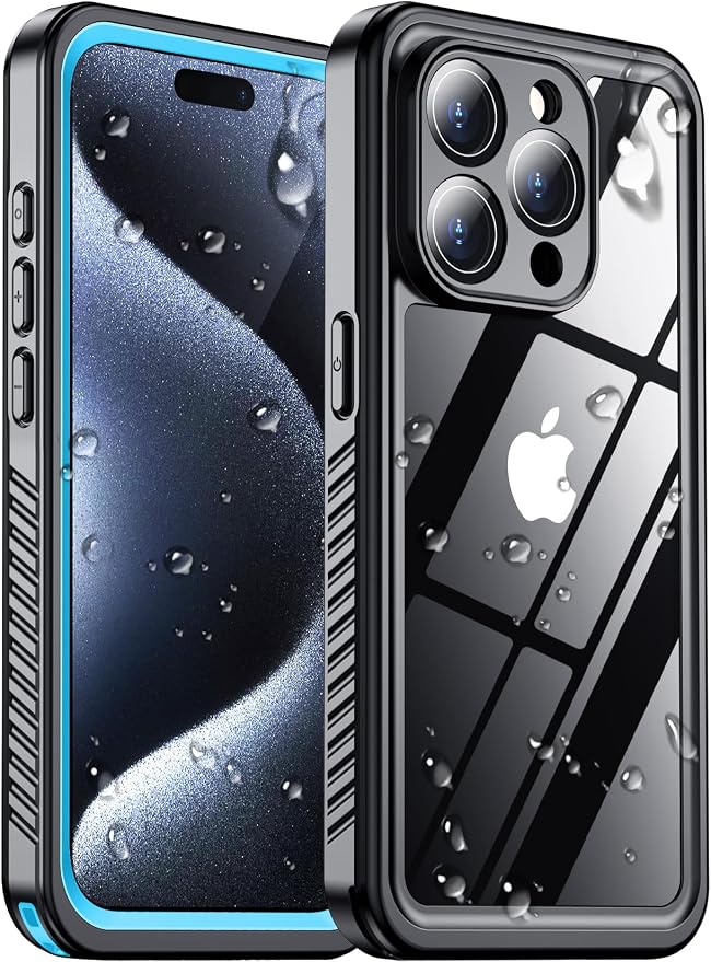 Red2Fire 2025 New for iPhone 15 Pro Case Waterproof, Phone Case for iPhone 15 by Red2Fire