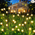 OZS 4 Pack Total 32 LED Solar Garden Lights Fairy Outdoor by OZS