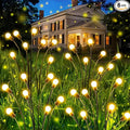 OZS 6 Pack Total 48 LED Solar Garden Lights Fairy Outdoor by OZS