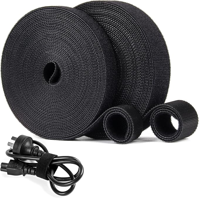OneLeaf Fastening Cable Management Roll, Reusable Multi-Purpose Cords Management by OneLeaf