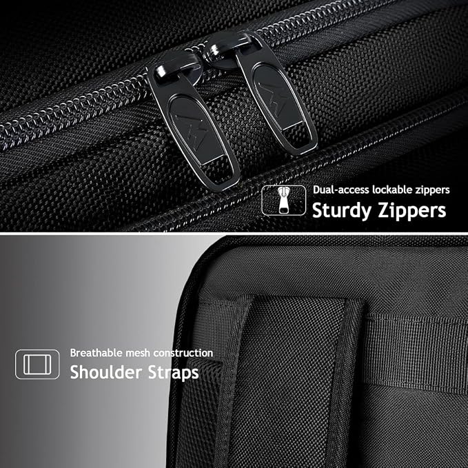 MATEIN Travel Laptop Backpack, Flight Approved Carry on Backpack Shoe - Image 7