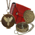 Handmade Brass Antique Compass by ELYTHOS