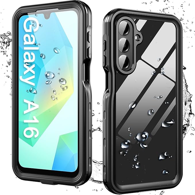 Hllhunkhe for Samsung Galaxy A16 5G Case Waterproof, Rugged Full Body by Hllhunkhe