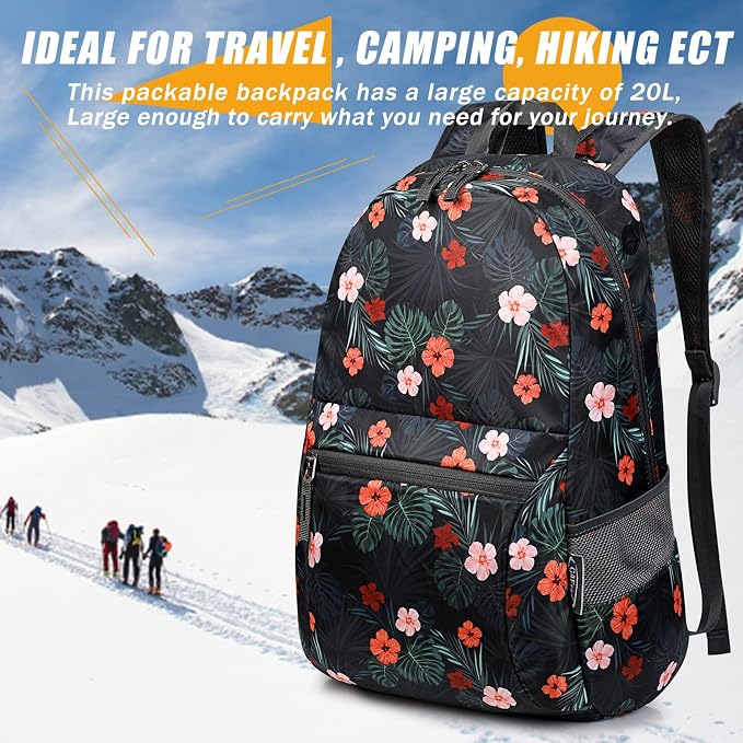 G4Free 20L Small Foldable Ultralight Waterproof Backpack - Image 7