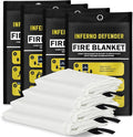 Emergency Fire Blanket For Home And Kitchen, Safe Touch Silicone Coated by Unknown