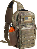 Rover Sling Pack Tactical Shoulder Sling Bag Backpack by HannibalTactical