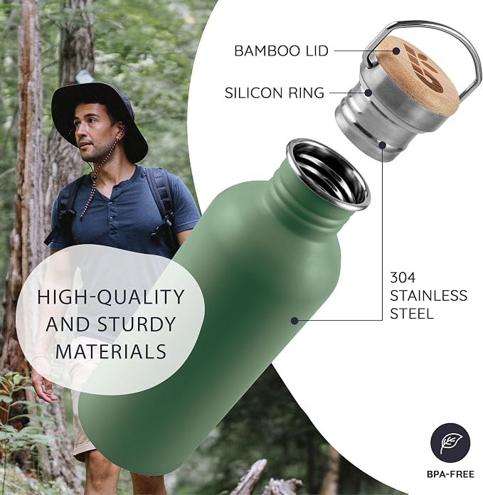 Bambaw Stainless Steel Water Bottle - Image 2