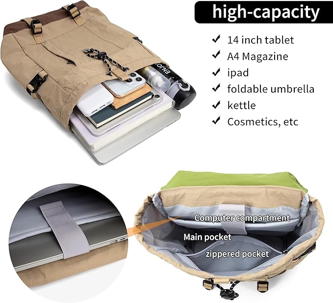 HUARIPOLYOutdoor backpack, lightweight waterproof casual daily bag - Image 3
