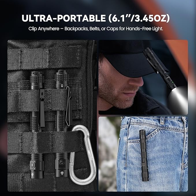 Guardtier ML70 Rechargeable Flashlight - Image 6