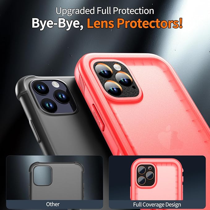 Cozycase Compatible with iPhone 12 Pro Max Case Waterproof, Built-in Screen - Image 5