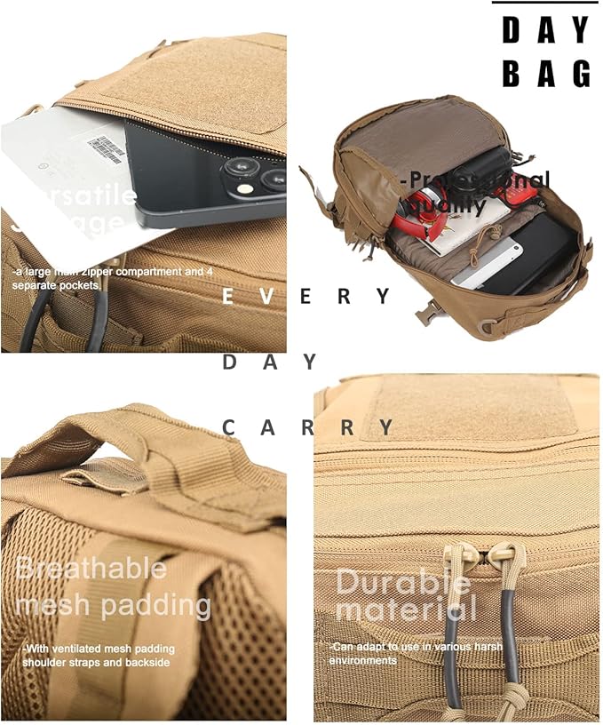 Miramrax 12L Small Backpack Day Pack - Image 5