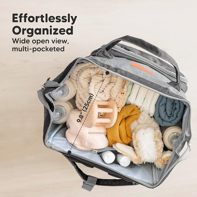 KeaBabies Baby Diaper Bag Backpack - Image 3