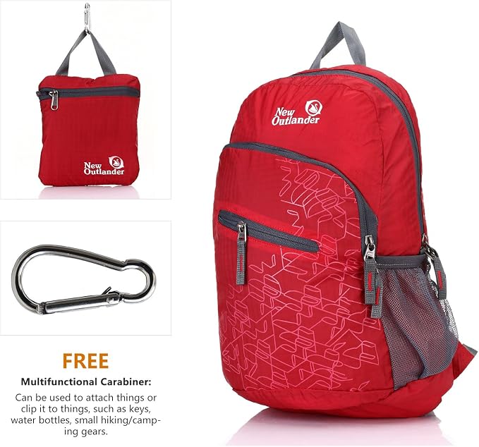 Outlander Packable Handy Lightweight Travel Hiking Backpack Daypack - Image 2