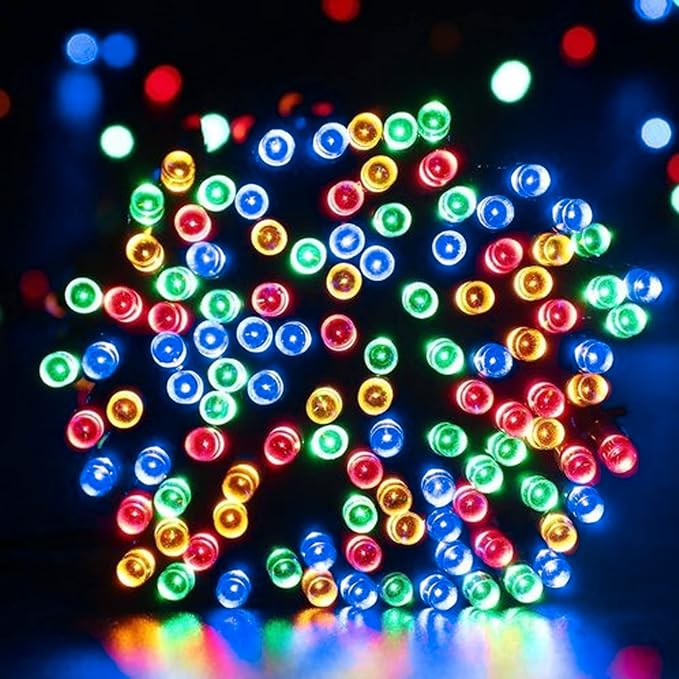 Dazzle Bright Multi-Colored Christmas String Lights, 82ft 1000 LED Waterproof - Image 7