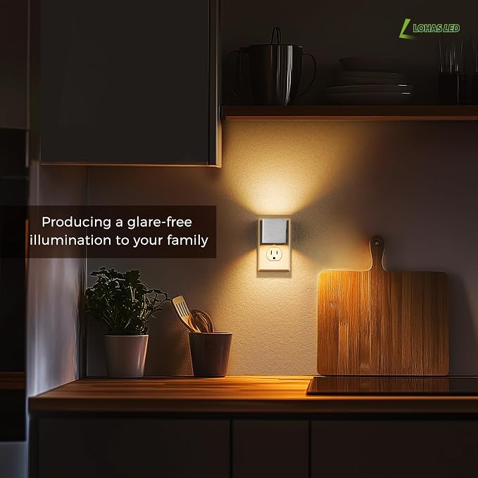 L LOHAS LED Night Light, Night Lights Plug into Wall, Dimmable Night Light - Image 6