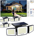 Solar Security Light Outdoor Super Bright LED, Motion Sensor Flood Light by JEJOT