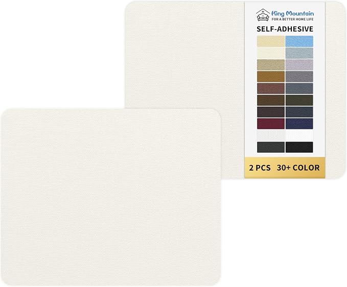 KING MOUNTAIN Canvas Repair Patch 9 x11 Inch 2 Pcs Self-Adhesive Waterproof by ForABetterHomeLife