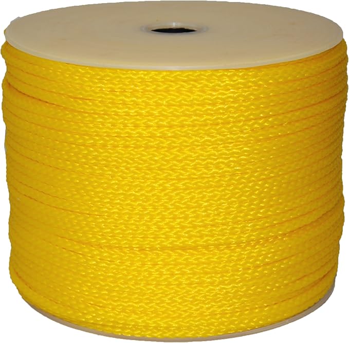 5/16-Inch by 1000-Feet Hollow Braid Polypro Rope by T.W+.+Evans+Cordage+Co.
