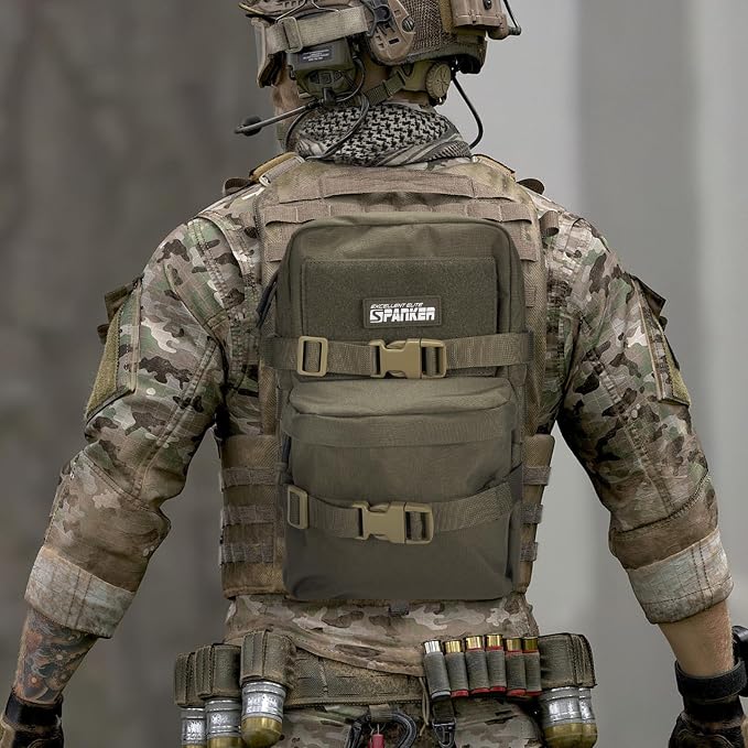 EXCELLENT ELITE SPANKER Tactical MOLLE Hydration Backpack Water Bladder Carrier - Image 6