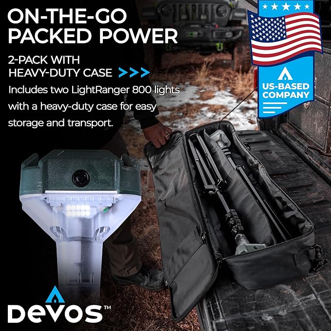 Devos Outdoor | LightRanger 800 Lumen Rechargeable Telescoping LED Lantern | 30 - Image 3