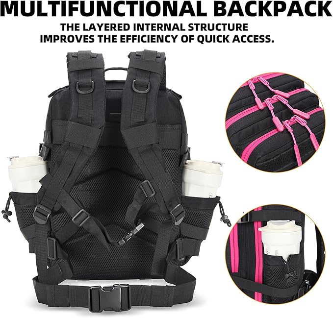 Lovelinks21 25L Tactical Military Backpack Small Travel Backpack - Image 5