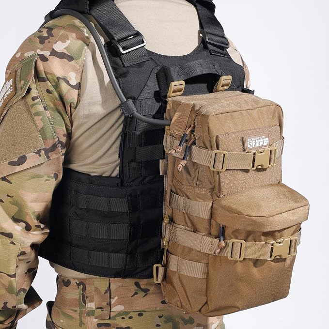 EXCELLENT ELITE SPANKER Tactical MOLLE Hydration Backpack Water Bladder Carrier - Image 5