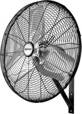 Hurricane 30" Pro Commercial Grade Oscillating Wall Mount Fan, or Workshop by Hurricane