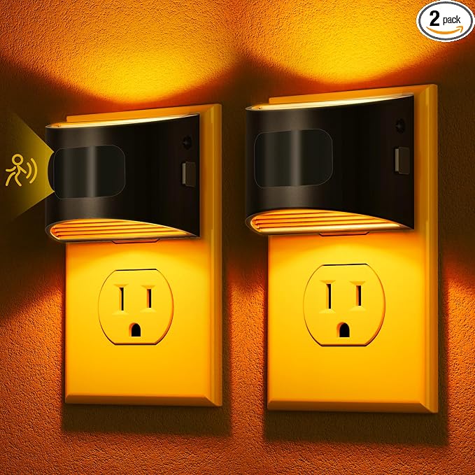 DORESshop LED Night Light, Night Lights Plug into Wall, 3 Mode Plug in Night by DORESshop