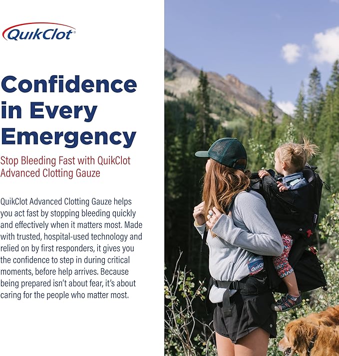 Adventure Medical Kits QuikClot Advanced Clotting Gauze - Image 8