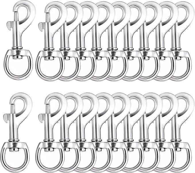 Lucky Goddness 20pcs Swivel Snap Hooks by LuckyGoddness