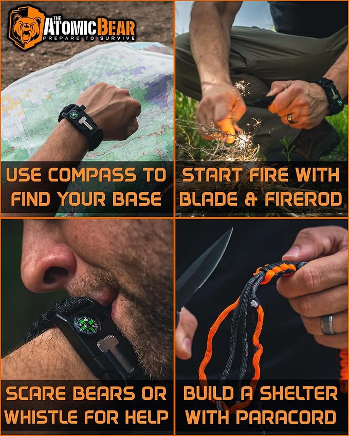 Atomic Bear Paracord Bracelet - Image 3