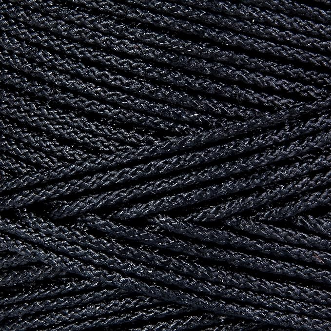 HONGDA Braided Tarred Bank Line Braided Nylon Twine, 789 Feet #12 Bank Line - Image 2