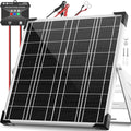 Voltset 12V Solar Battery Charger - 20W Waterproof Solar Panel Kit - Trickle by Voltset