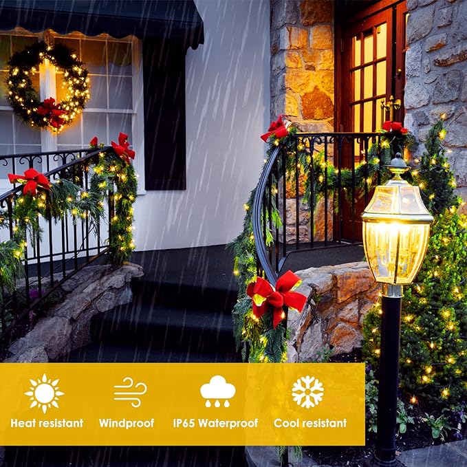Extra-Long 144FT Solar String Lights - Image 6
