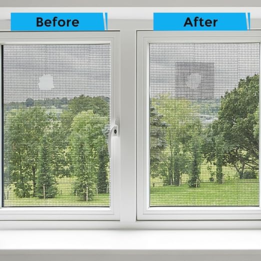 Secopad Grey Window Screen Repair Tape, 2IN X 15FT Screen Repair Kit - Image 4