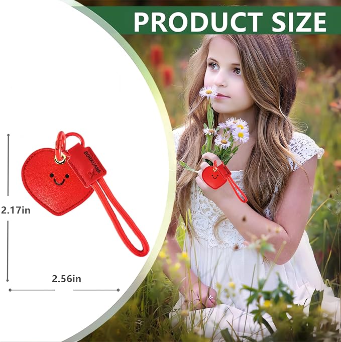 Leather Keychain Holder Case Compatible - Image 2