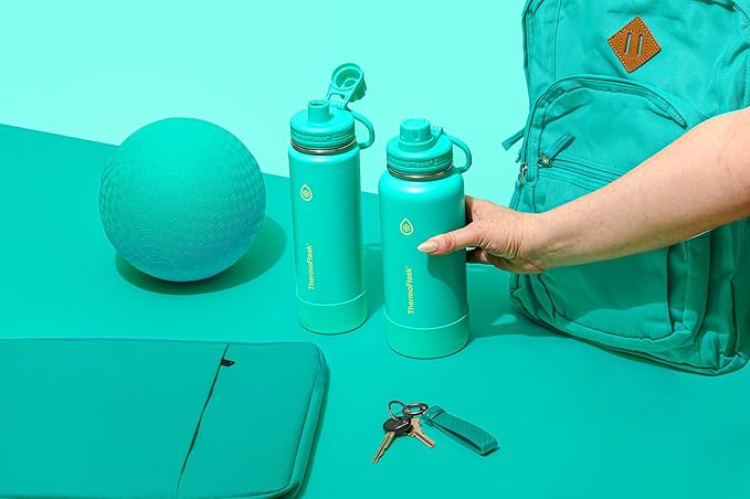 ThermoFlask 24 oz Double Wall Vacuum Insulated Stainless Steel Water Bottle - Image 4