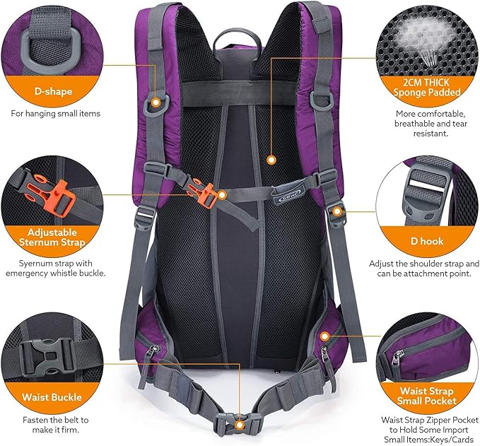 G4Free 45L Hiking Backpacks - Image 4
