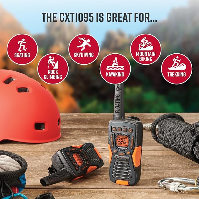 Cobra CXT10953PH-M Emergency Two-Way Radios, Waterproof Walkie Talkies - Image 5