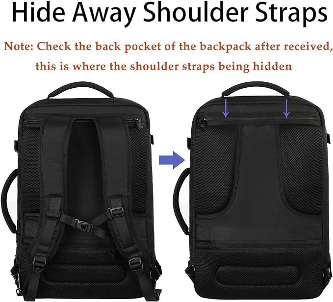 MATEIN 45L Travel Backpack, Large Carry on Backpack - Image 6