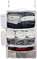 Surblue Hanging Shelves Travel Storage Bag Compression Packing Cube by SURBLUE