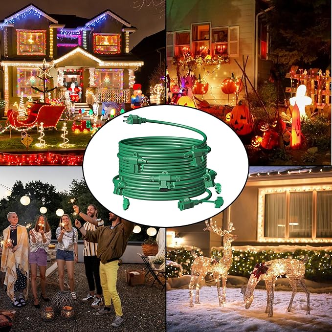 Eversimpleinc 50FT Outdoor Extension Cord - Image 5