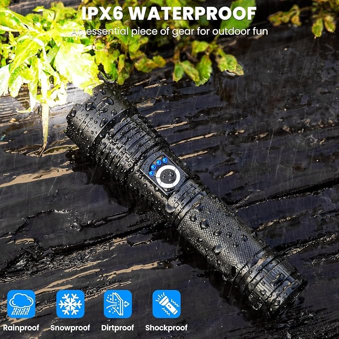 Rechargeable Flashlights 3 Pack - Image 6